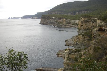 Küstenabschnitt an der Tasman Peninsula