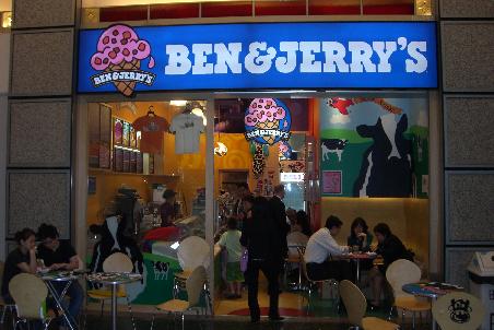 Auch in Singapur gibt's Ben & Jerry's!