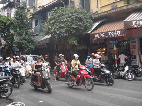 Verkehr in Hanoi