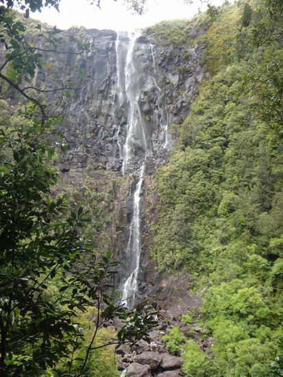 Der Wasserfall in der Nähe von Matamata
