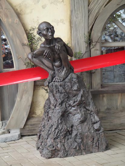 Gollum zu Besuch in Matamata