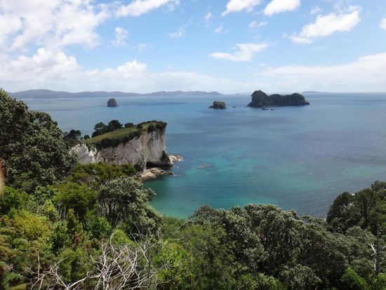 Auf dem Weg zur Cathedral Cove