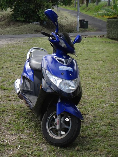 Mein Roller auf Raro