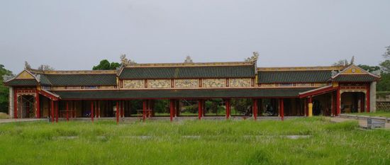 Verbotene Purpurstadt innerhalb der Zitadelle (Hue)