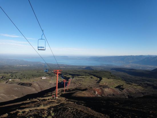 Aufstieg auf den Vulkan