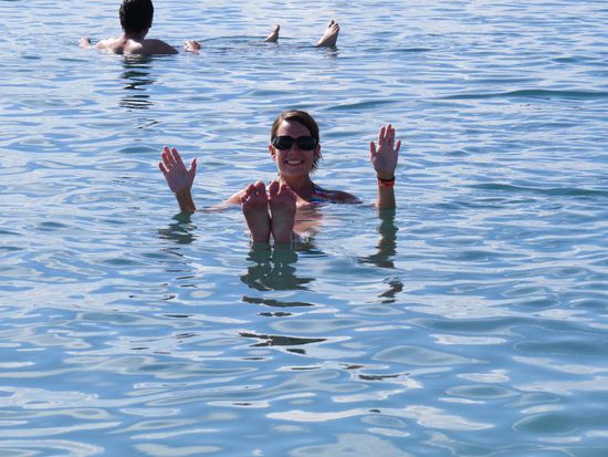 Laguna Sejar - der Salzanteil ist so hoch, dass man hier genauso wie im Toten Meer schweben kann