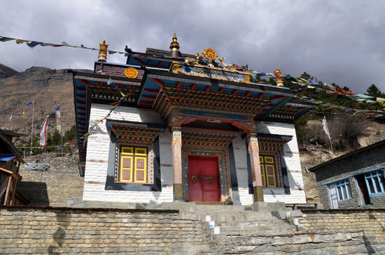 Gompa in Upper Pisang