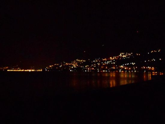 Blick von Tenero - Schweiz ,über den Lago Maggiore, Richtung Locarno - Schweiz