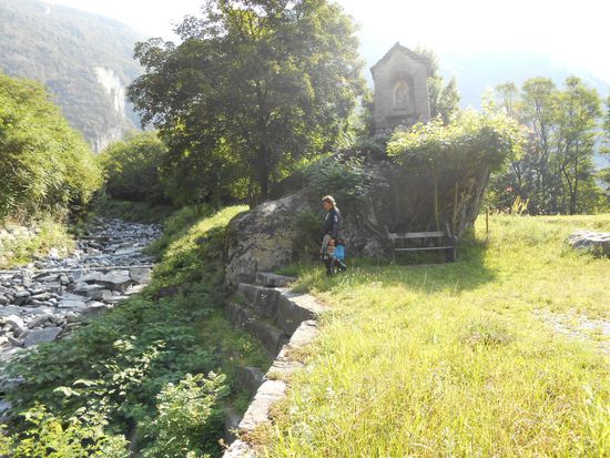 Avengno - Schweiz 
http://de.wikipedia.org/wiki/Avegno_TI