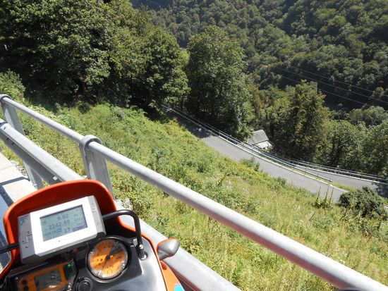 Mitten im Valle Maggia
Kurventraining der besonderen Art