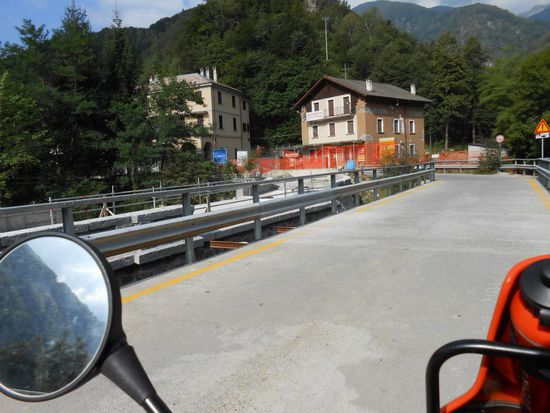 Ribellasca - Italien
Grenzübergang nach Italien
