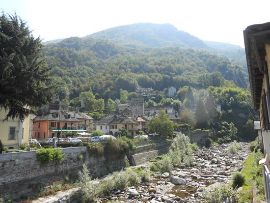 irgendwo an der Via Domodossola / parallel der SS33 von Domodossola nach Megolo - Italien