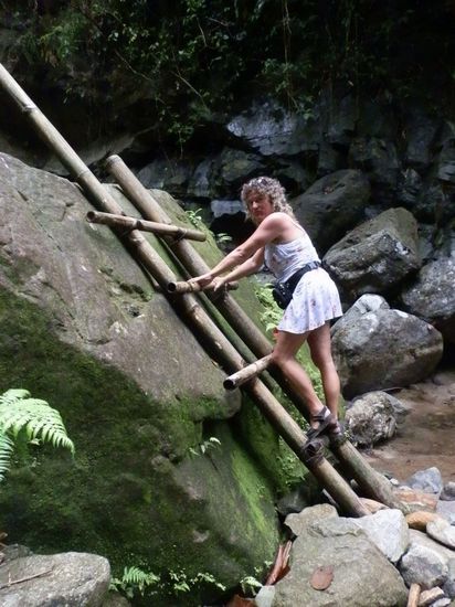 Das war die einzigste Leiter