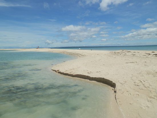 Für die Abwechslung ein paar beeindruckende Sandbänke