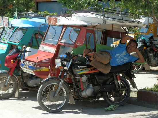 Mittagschlafen kann man überall