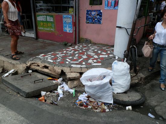 Fußwege sind nicht nur zum laufen da...