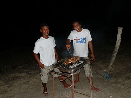 Das sind Rennel und Embit
Wir brauchten nichts zu tun