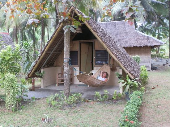 Eigendlich wollte ich hier bleiben
Das zweite war ähnlich aber ohne Hängematte