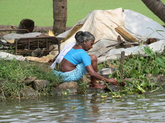 Haut nah dabei - ob die das toll finden?
Oftmals ja - viele haben uns zugewunken!
Andere haben uns den Rücken zugekehrt