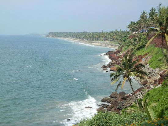 Der Blick richtung Norden
Hier kann man schon einige Kilometer ablaufen ohne dass es langweilig wird