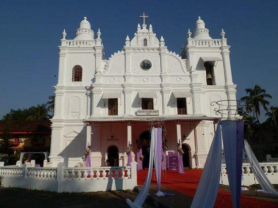 Auch hier wird gehochzeitet
Kirche in Varca