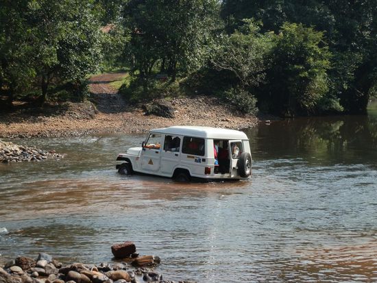 Die erste Flussdurchquerung