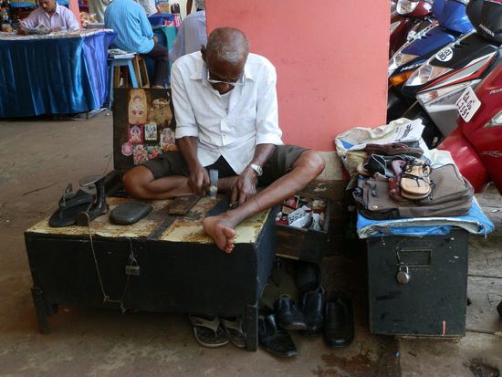 Hier der Schuster
Unsere sind zum Glück noch heile