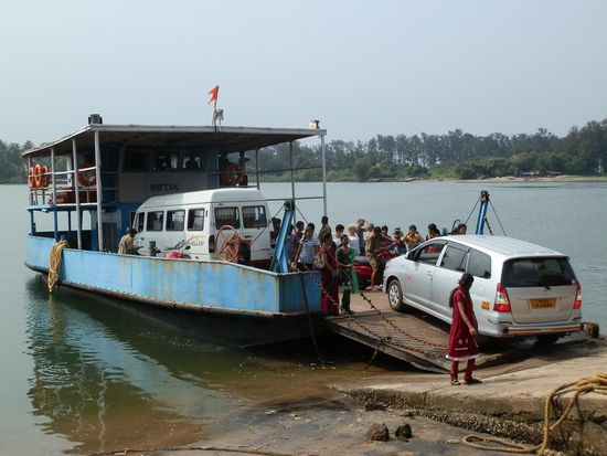 Fährfahrt nach Terekol