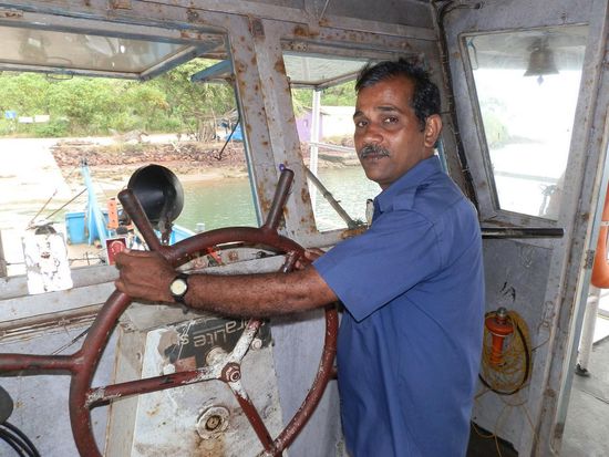 Mein Bossi sollte fahren aber ein Telefonat kam dazwischen.
Oh, wie schade!!!