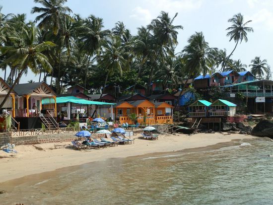 Gleich neben der Palolem Bucht