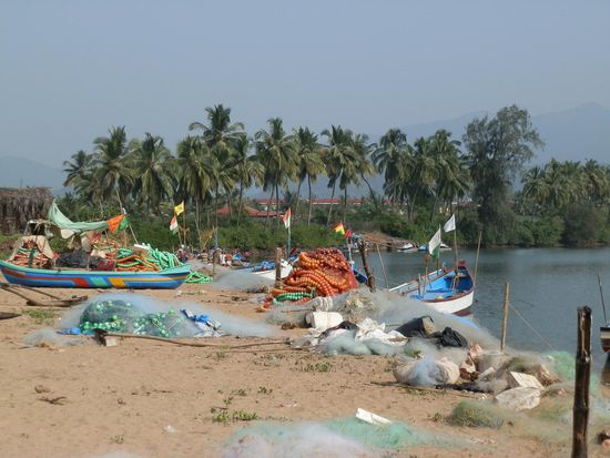Fischerdorf irgendwo im Nirgendwo
