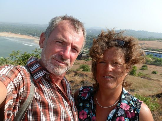 Beweisfoto
Blick von uns über Gokarna 