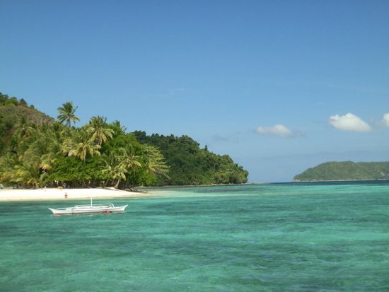 So sollte das Wasser auch in Port Barton aussehen