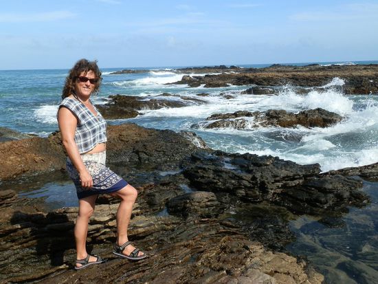 Wir lieben es - immer an der Küste lang
Über Stock und über Stein