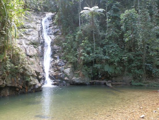 Und dann ist man endlich da!
Nicht gigantisch aber doch schön