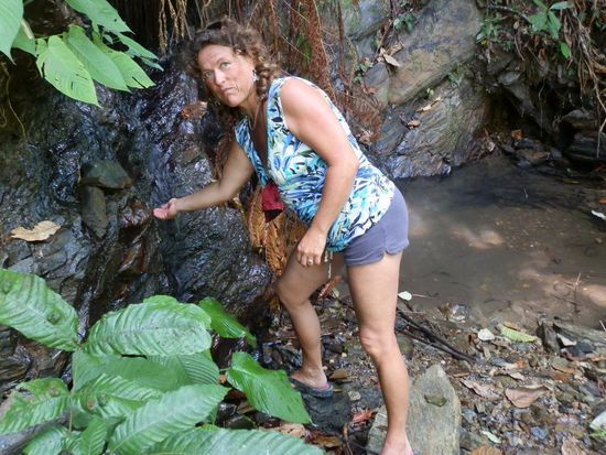 Eine gute Fee schenkte mir diesen Wasserfall