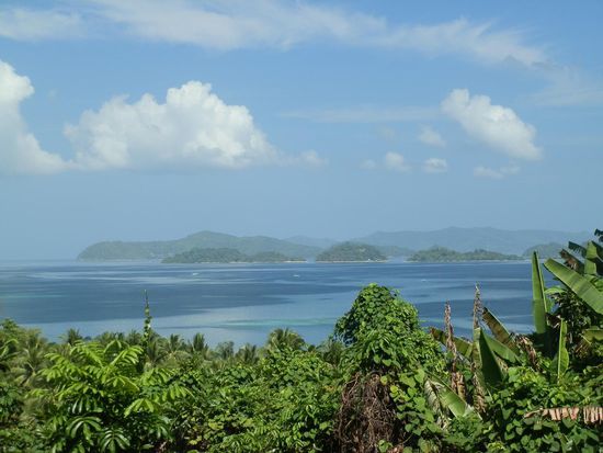 Die vorgelagerten Inseln von Port Barton