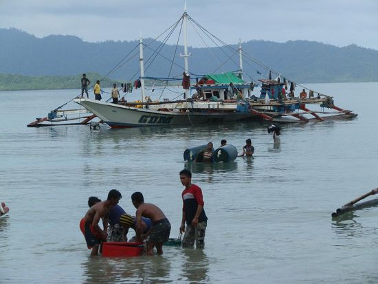 Alles muss runter von Bord
