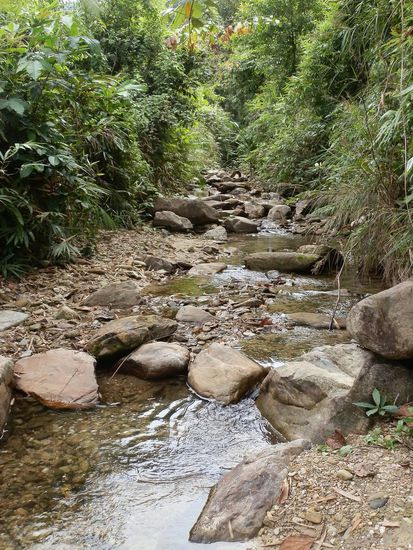 Auf Abwegen, immer am Fluß entlang
