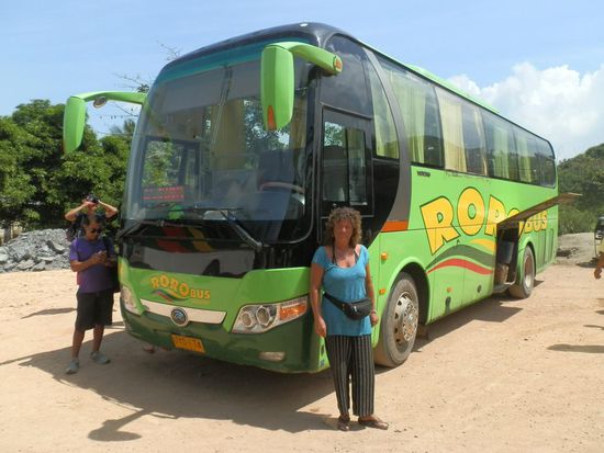 Von Roxas gehts weiter mit dem Airconbus