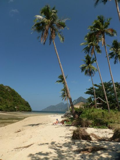 Strandspaziergang ohne Ende