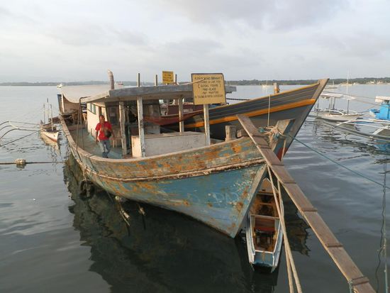 Keine Ahnung was das für ein Boot ist 
Sah aber gut aus