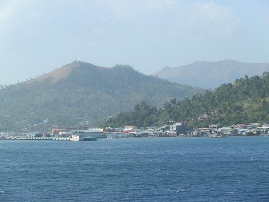 Fischerei und Kontainerhafen