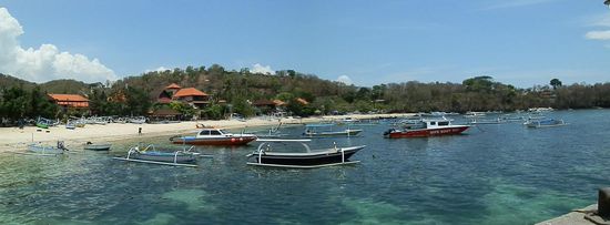 Die Bucht von Padang Bai