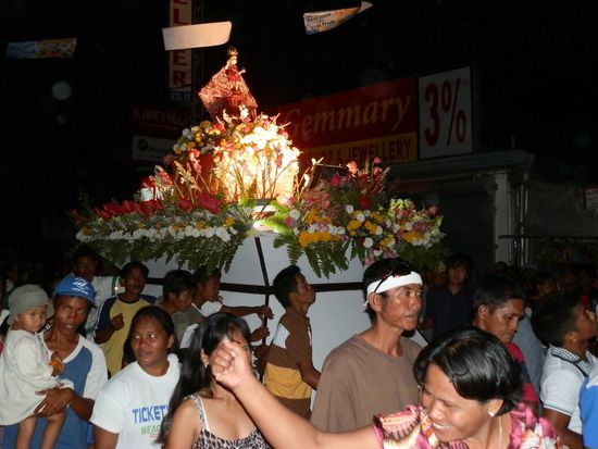 Am Abend dann der religiöse Teil