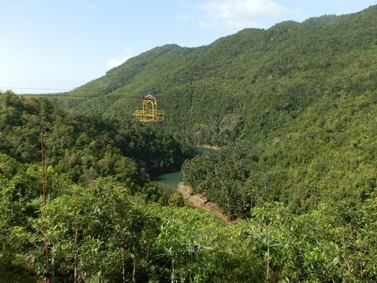 Zurück hatten wir die Möglichkeit der Gondel genutzt um in Ruhe ein paar Fotos machen zu können