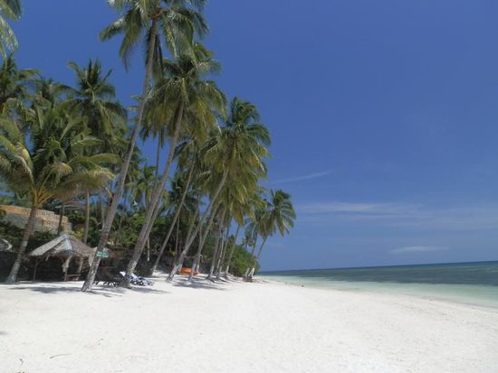 Der erste Strand am Whitebeach Resort
Schön aber auch absolut einsam