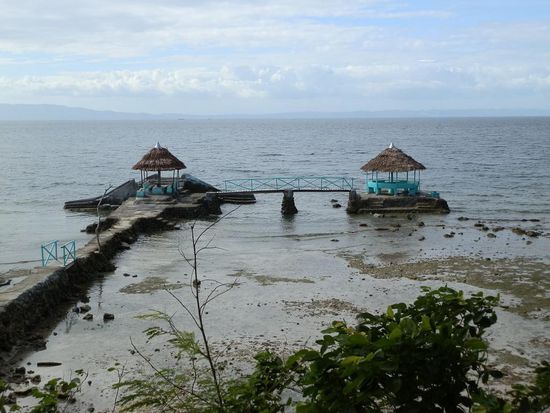 Ganz am Ende von Pangangan Island kommt man zum Treasers Island Resort