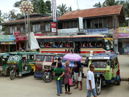 So nun ging es wieder zurück...von hier aus gibt es leider keine andere Möglichkeit zurück zu kommen
Ein letzter Besuch des Marktes von Carmen