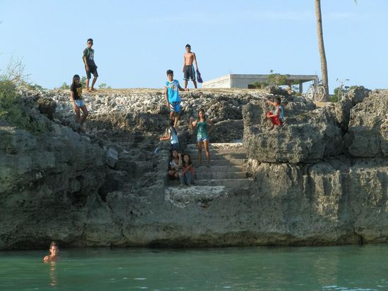 Auch die Steilküste hat was besonders reizvolles